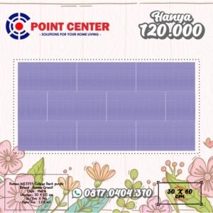 TERMURAH ROMAN KERAMIK 30 X 60 W63255 COLLAGE DARK PURPLE