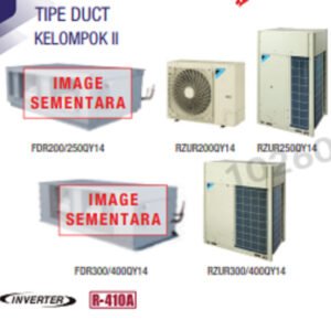 TERMURAH DAIKIN SDR500QY PACKAGED INVERTER TIPE DUCT KELOMPOK II 20 PK