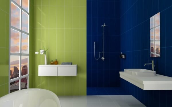 TERMURAH ROMAN KERAMIK 20 X 60 W62218 VIVID COBALT - Image 3