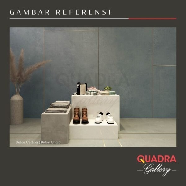 TERMURAH QUADRA GRANIT 240 X 120 BIG SIZE BETON CARBON - Image 3