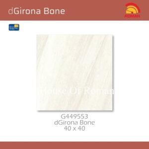 TERMURAH ROMAN KERAMIK 40 X 40 G449553 DGIRONA BONE GOL B