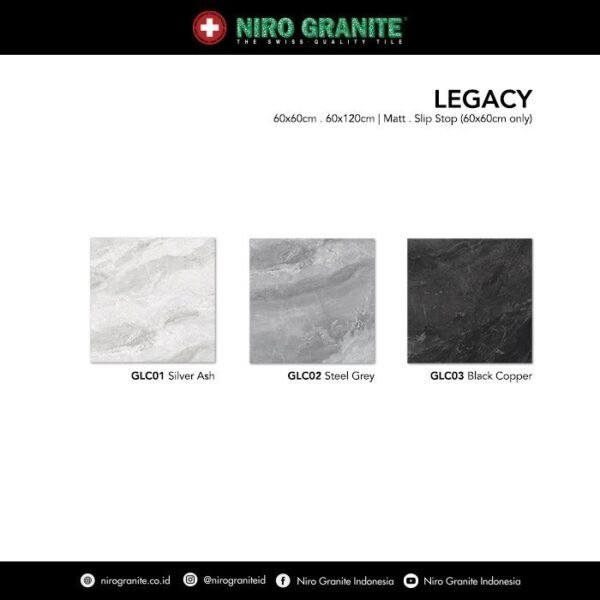 TERMURAH NIRO GRANIT 60 X 120 GLC03 LEGACY MATT - Image 3
