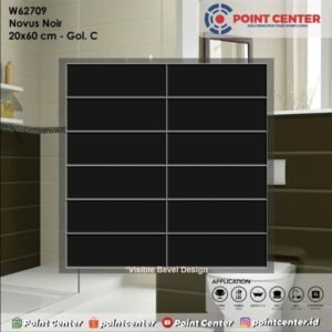 TERMURAH ROMAN KERAMIK 20 X 60 W62709 NOVUS NOIR