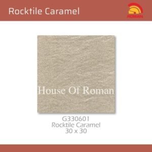 TERMURAH ROMAN KERAMIK 30 X 30 G330601 ROCKTILE CARAMEL GOL B