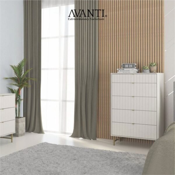 TERMURAH ACTIV FURNITURE AVANTI MUNICH LL 80 LEMARI 5 SUSUN MINIMALIS - Image 4
