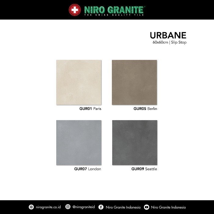 TERMURAH NIRO GRANIT 60 X 60 GUR05 URBANE BERLIN MATT - Image 4