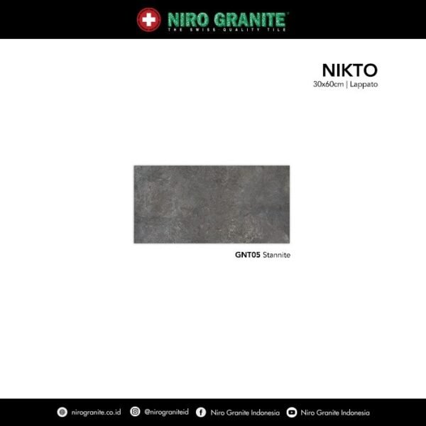 TERMURAH NIRO GRANIT 30 X 60 GNT05 NIKTO LAPPATO GRADE 1 - Image 3