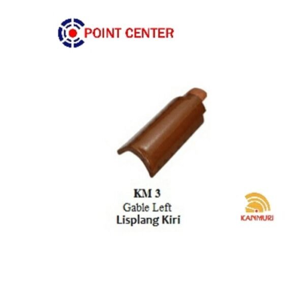 TERMURAH KANMURI KM-3 GENTENG LISPLANG KIRI MILENIO