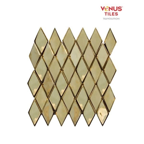 TERMURAH VENUS MOSAICO 27.7 X 20 3D DIAMOND GOLD
