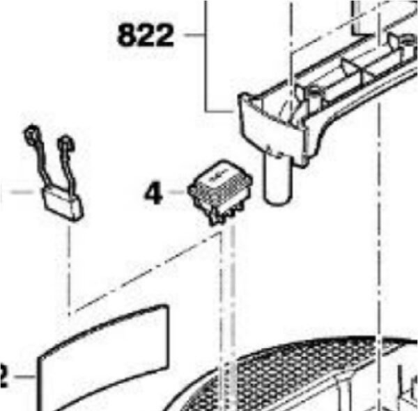 TERMURAH 1600A000LH BOSCH SWITCH GAS 20 L SFC / SPARE PART