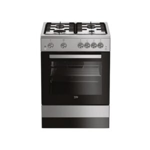 TERMURAH BEKO FSGT62111GXL KOMPOR GAS OVEN 4 TUNGKU STAINLESS