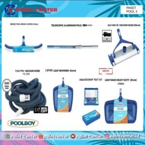 TERMURAH POOLBOY PAKET PERALATAN KOLAM RENANG POOL 3