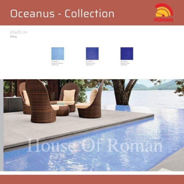 TERMURAH ROMAN KERAMIK 20 X 20 G229002 OCEANUS SKY GOL D - Image 2