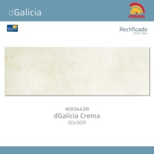 TERMURAH ROMAN KERAMIK 30 x 90R W93443R dGALICIA CREMA