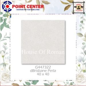 TERMURAH ROMAN KERAMIK 40 X 40 G447322 DBRISBANE PERLA GOL B