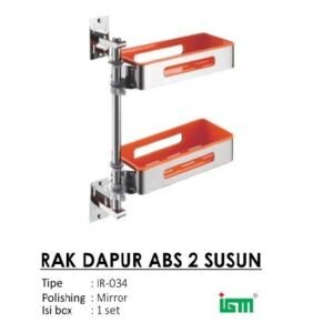 TERMURAH IGM IR 034 Rak Dapur Sus304 Abs 2 Susun