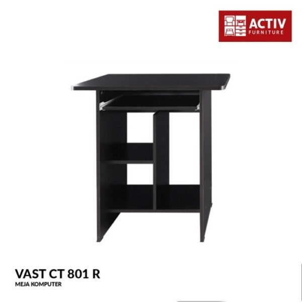 TERMURAH ACTIV FURNITURE VAST CT 801 R MEJA KERJA DEKSTOP KOMPUTER - Image 3