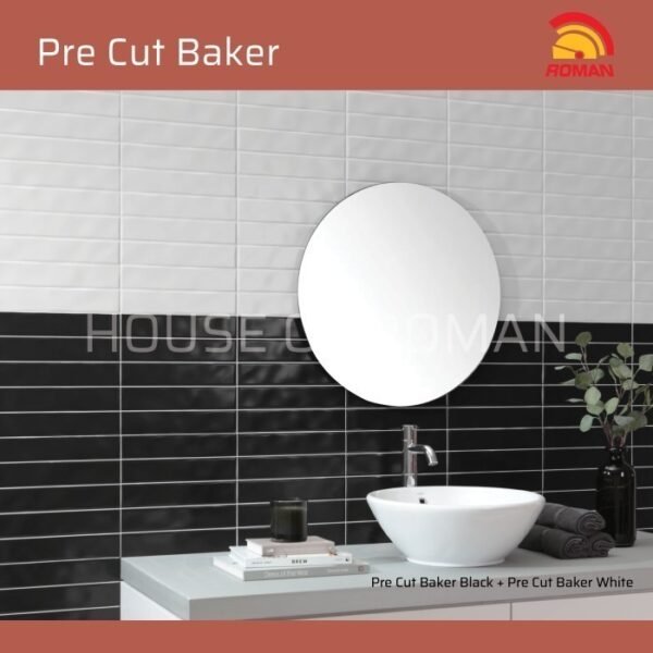 Termurah ROMAN KERAMIK Pre Cut Baker White 30x30 PWA33701 Gol B - Image 2
