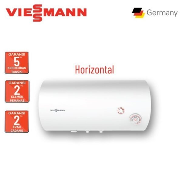 TERMURAH WATER HEATER VIESSMANN 50L 800W VITOWELL C1 HORIZONTAL