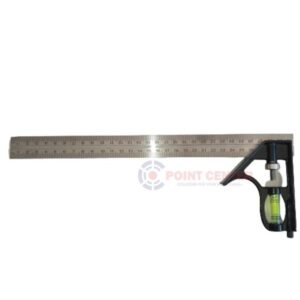 TERMURAH IGM IS 019 PENGGARIS SIKU KOMBINASI WATERPASS STAINLESS 30CM