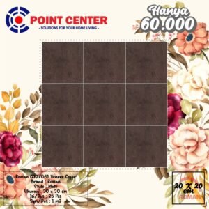 TERMURAH ROMAN KERAMIK 20 X 20 G227061 VENERE COFFE