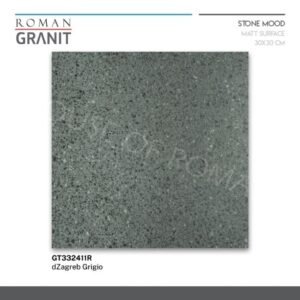 Termurah ROMANGRANIT dZagreb Grigio 30x30 GT332411R ROMAN GRANIT