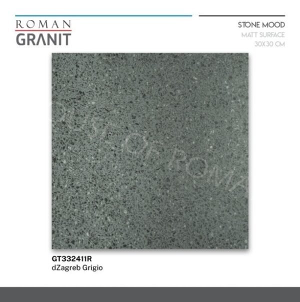 Termurah ROMANGRANIT dZagreb Grigio 30x30 GT332411R ROMAN GRANIT
