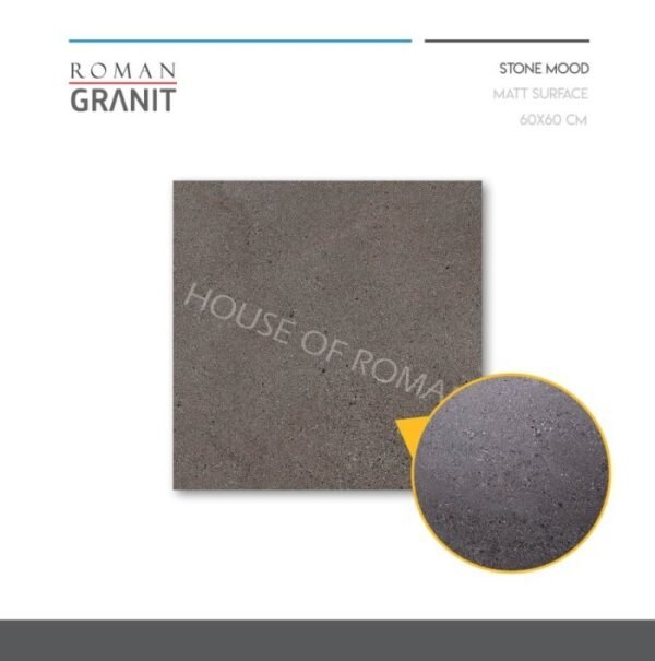 TERMURAH ROMAN GRANIT 60 X 60 GT602264R DTARANAKI STONE - Image 3