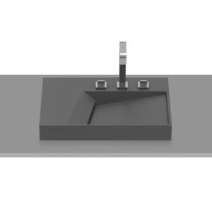 TERMURAH ROCA WASTAFEL SINK HORIZON ONYX 600X420 A32727610B
