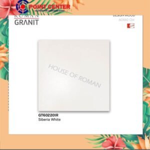 TERMURAH ROMAN GRANIT 60 X 60 GT602201R SIBERIA WHITE