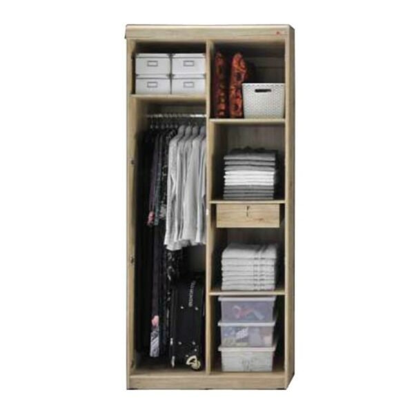 TERMURAH ACTIV FURNITURE PALAZZO LP 201 LEMARI PAKAIAN 2 PINTU KACA - Image 3