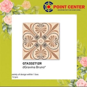 TERMURAH ROMAN GRANIT 30 X 30 GTA332712R DGRAVINA BRUNO