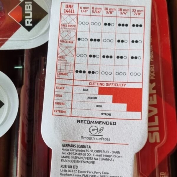 TERMURAH mata rubi potong granit keramik 10mm pisau potong granit ASLI - Image 5