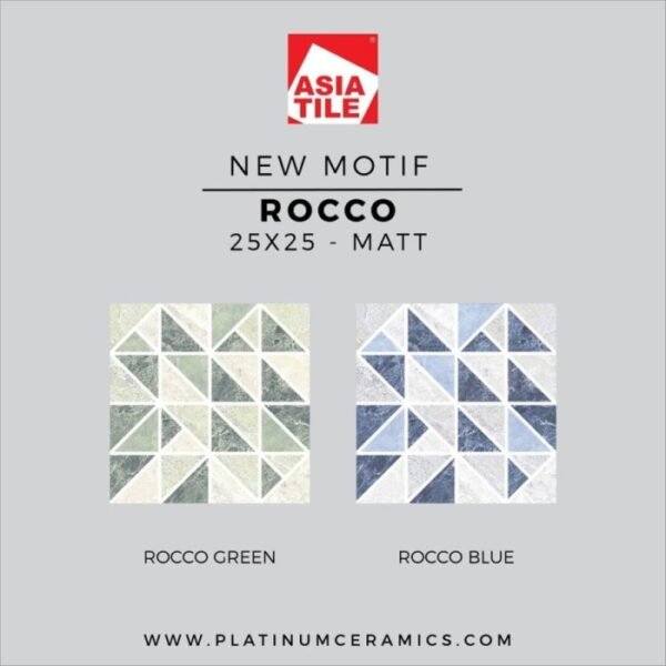 TERMURAH ASIA KERAMIK 25/25 ROCCO BLUE - Image 3