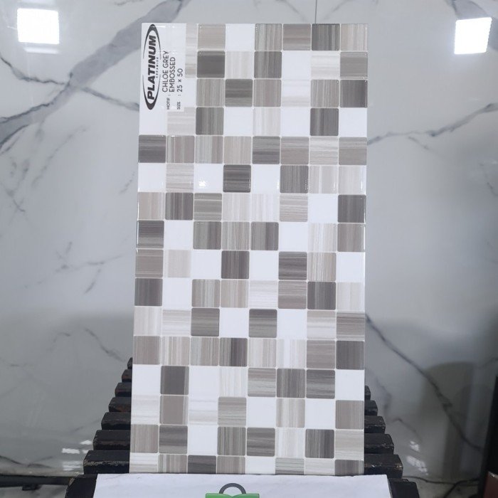 TERMURAH PLATINUM KERAMIK 25/50 CHLOE GREY - Image 2