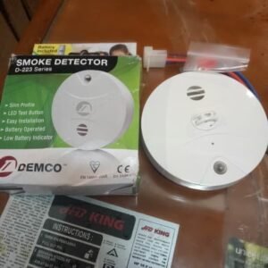 TERMURAH Alat DETEKSI ASAP SMOKE DETECTOR DEMCO D-223 Batrai D223