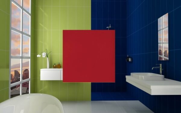 TERMURAH ROMAN KERAMIK 30 X 30 332152P VIVID CARMINE (MERAH)