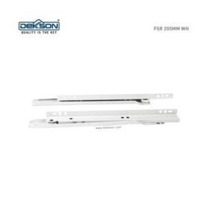 TERMURAH DEKKSON FSR 250MM WH 25cm White Drawer Slide Rel Laci