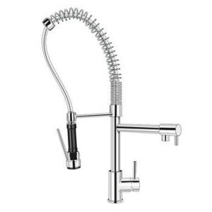 TERMURAH WASSER EMK C 40 Kran Bak Cuci Piring Panas Dingin Spout Putar