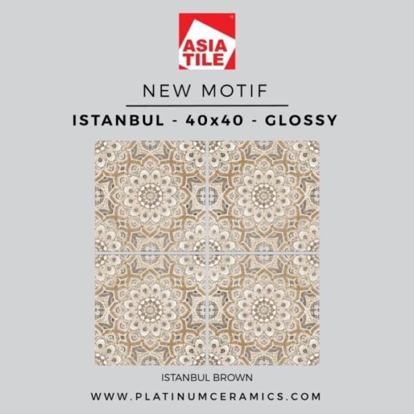 TERMURAH ASIA KERAMIK 40/40 ISTANBUL BROWN - Image 2