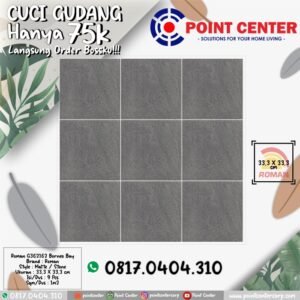 TERMURAH ROMAN KERAMIK 33,3 X 33,3 G362162 BORNEO BAY