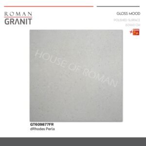 TERMURAH ROMAN GRANIT 60 X 60 GT609877FR DRHODES PERLA