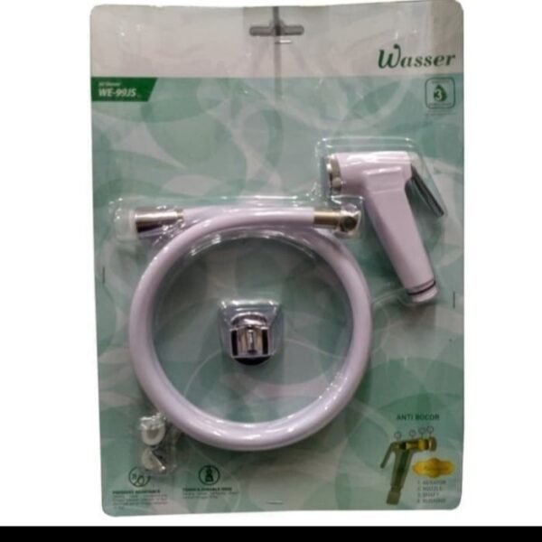 TERMURAH WASSER WS 99 JS Toilet Jet Shower White - Image 3