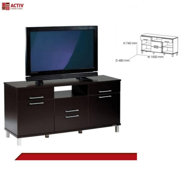 TERMURAH ACTIV FURNITURE NEXA 1522 RAK MEJA BUFFET TV 21 - 42 INCH - Image 2