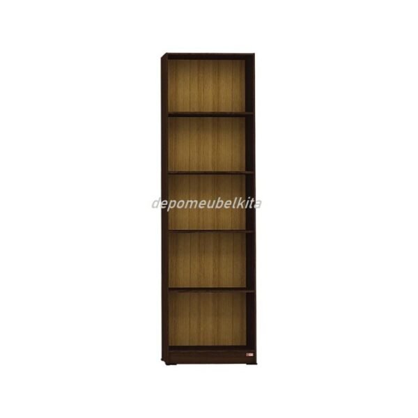 TERMURAH ACTIV FURNITURE VINO BC 60 X 210 CM RAK BUKU KECIL 5 SUSUN - Image 2
