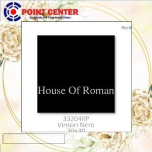 TERMURAH ROMAN KERAMIK 30 X 30R 33204RP VINSON NERO GOL C