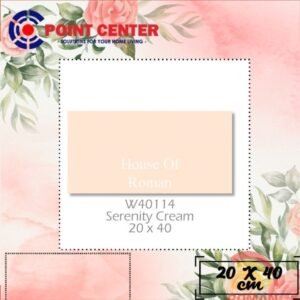 TERMURAH ROMAN KERAMIK 20 X 40 W40114 SERENITY CREAM GOL B