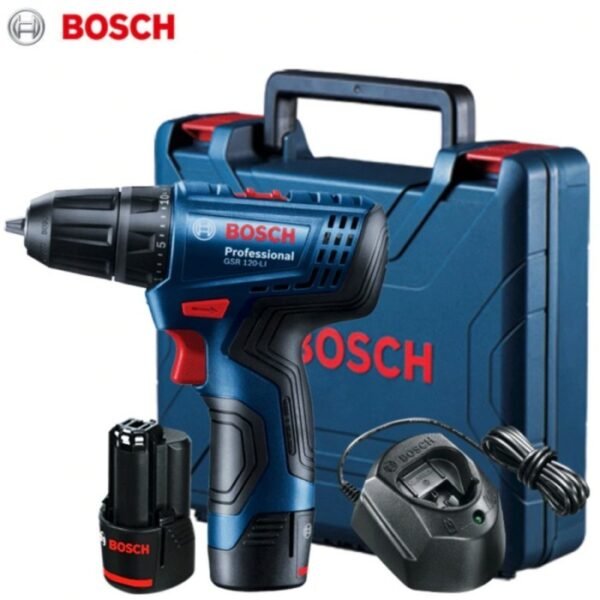 TERMURAH BOSCH GSR 120-LI CORDLESS DRILL / BOR BATERAI 12V (0K5) - Image 2