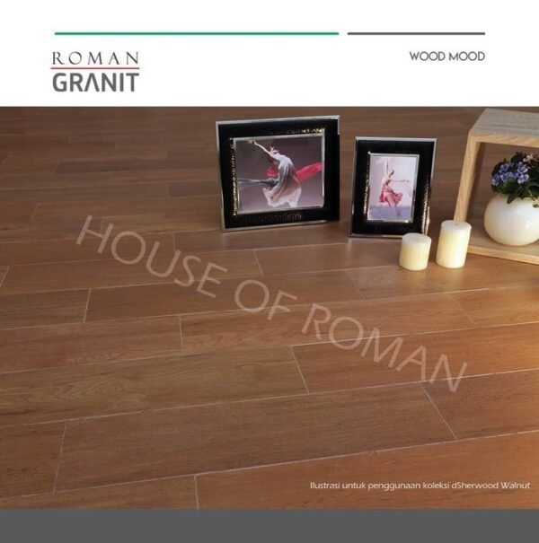 TERMURAH ROMAN GRANIT 15 X 60 GT612207R DSHERWOOD ROSA - Image 2