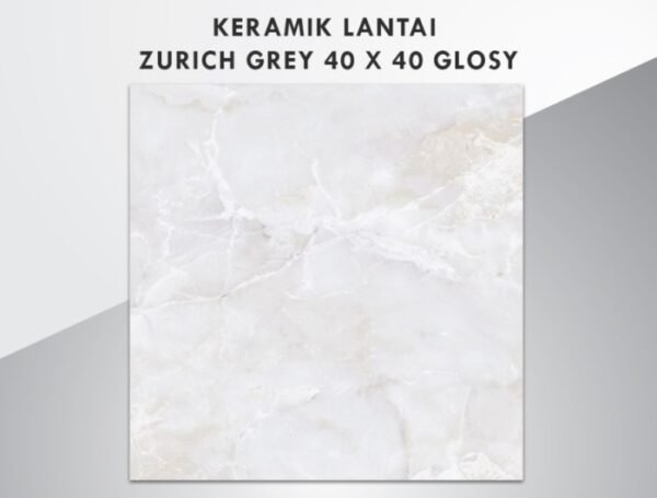 TERMURAH ASIA KERAMIK 40/40 ZURICH GREY - Image 2